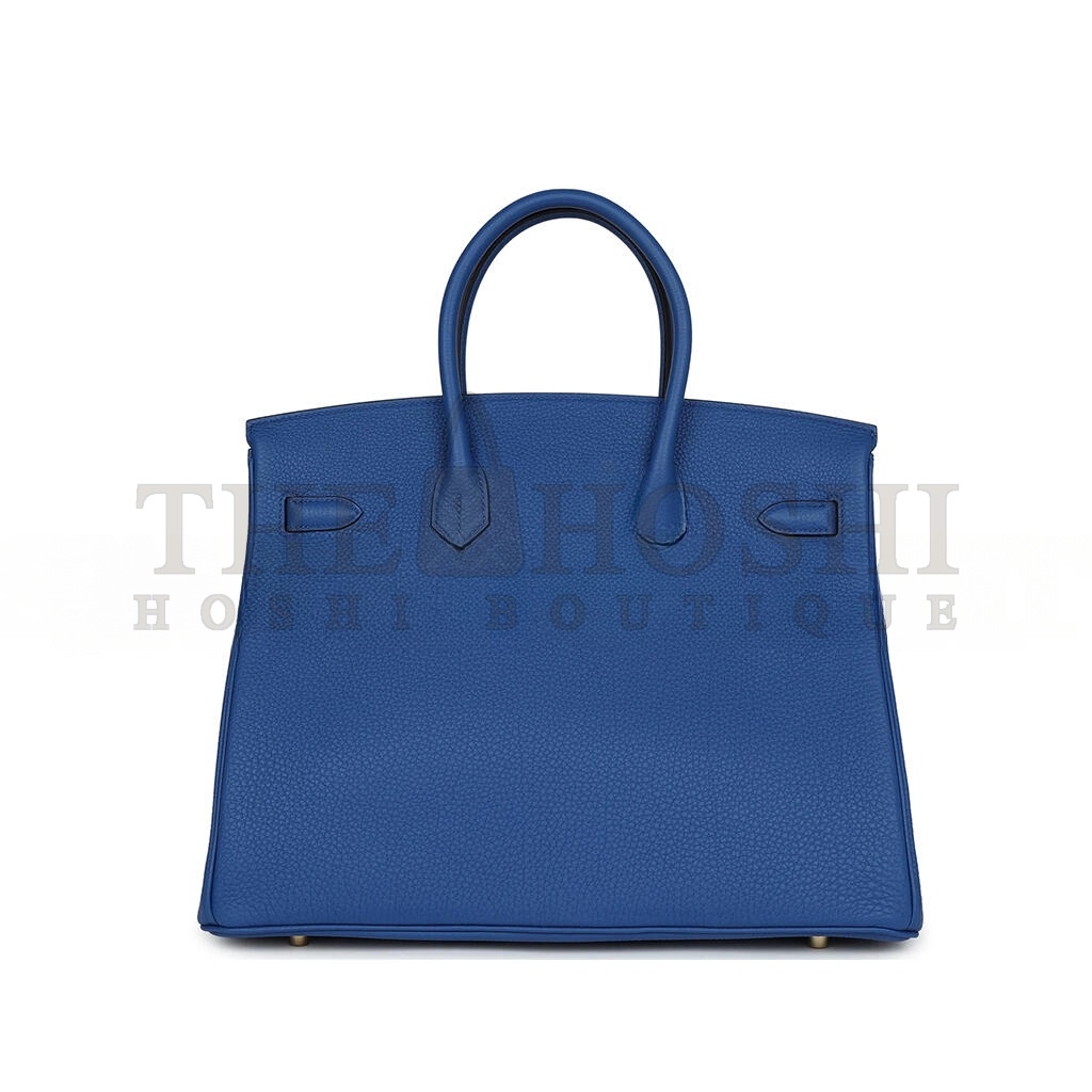 H**me5 BIRKIN 35 BLEU ROYAL TOGO GOLD HARDWARE (35*28*18cm) Master Quality
